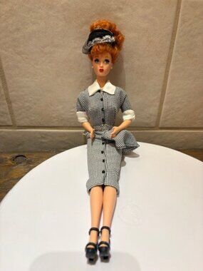 Vintage 1999 Barbie Celebrity I Love Lucy Lucille Ball 1998 Head 1966 Body